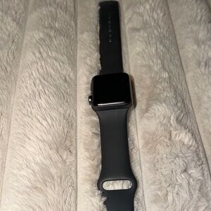 Apple Watch Series 3 38mm Aluminum Case Ion X Glass Composite Tested Works Great
